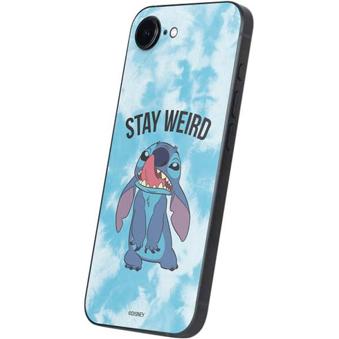 Disney Lilo and Stitch Stay Weird iPhone 16e Skin